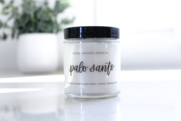 Small Soy Candle | Choose a Scent - Grace + Bloom Co
